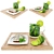 Green Tea Poppyseed Cake: Zesty & Refreshing 3D model small image 1