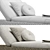 Elegant Kobo Lounger: Unwind in Style 3D model small image 3