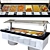 Elegant Hotel Buffet: High-quality 3D Model 3D model small image 1