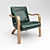 Elegant Thonet Bentwood Lounge Chairs 3D model small image 1