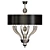 Elegant Murano Pandora Chandelier 3D model small image 1