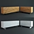 Elegant Maya Sideboard: 2 or 3-Door Luxury 3D model small image 3