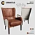 Elegant Davison Chair by CORSASTYLE 3D model small image 1