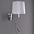 REICHEL Wall Light: Contemporary Design, Easy Installation 3D model small image 1