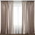 Elegance in Textiles: Detailed Curtain Model 3D model small image 1