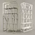 Stylish Open Rack POWELL 3D model small image 2