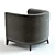 Giovani Armchair: Elegant 3D Model 3D model small image 3