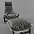 Contemporary Armchair: Vray, Corona, FBX 3D model small image 2