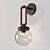 Seaside Rope Globe Sconce 3D model small image 1