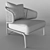 Luxury Aston Cord Sofa: Perfect for Close Ups 3D model small image 3