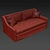 Belgian Classic Sofa: European Elegance for Your Home 3D model small image 3