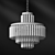 Crystal Loft Lamp: Elegant and Modern. 3D model small image 2