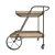 Portable Console Table with Wheels 3D model small image 2
