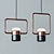 Modern Metal Pendant Lamp 3D model small image 2