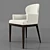 Bolgheri Collection: Sammarco Dining Chair 3D model small image 1