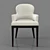 Bolgheri Collection: Sammarco Dining Chair 3D model small image 2