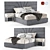 Fratelli Barri RIMINI Bed Set 3D model small image 1