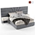 Fratelli Barri RIMINI Bed Set 3D model small image 2