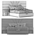 Fratelli Barri RIMINI Bed Set 3D model small image 3