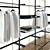 Modular Clothing Room Organizer 3D model small image 2