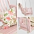 Pink Garden Swing: Stylish and Comfortable 3D model small image 2