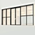 Panoramic Glazing: Modern and Versatile Design 3D model small image 2