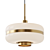 Sleek Glass Pendant Lamp, Lampatron CLAS 3D model small image 2