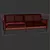 Thames Mid-Century Sofa- Timeless Elegance for Your Home! 3D model small image 3