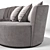 Elegant ERNEST Sofa: A Timeless Amania Addition 3D model small image 2