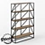 Industrial Timber Rack 3D model small image 1