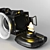 Retro Bike Lantern 3D model small image 2