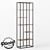 Industrial Loft Style Storage Rack 3D model small image 1