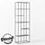 Industrial Loft Style Storage Rack 3D model small image 2