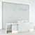 Modern Reception Desk - Sleek and Functional 3D model small image 3