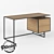 Piercy Loft Desk - Customizable, Stylish, and Spacious 3D model small image 1