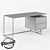 Piercy Loft Desk - Customizable, Stylish, and Spacious 3D model small image 3