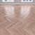 Versatile Parquet Oak: Herringbone, Linear & Chevron 3D model small image 3