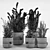 Oasis Terracotta Flower Pot 3D model small image 3