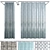 Elegant Stripe Shower Curtain Collection 3D model small image 1