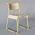 High-Quality 3D Canteen Chair 3D model small image 1