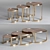Anya Fendi Casa Coffee Table - Elegant Design, Various Sizes 3D model small image 1