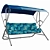 Modern Metal Swing & Lounger Combo 3D model small image 1