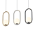 Hoop Trio Pendant Lights 3D model small image 2