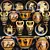 Greek Style Dishware and Vase Set 3D model small image 1