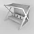 Nao Nao Swing: Modern Garden Seating 3D model small image 3