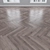 Versatile Parquet Oak Flooring 3D model small image 2