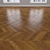 Amber Oak Parquet: Herringbone, Linear, Chevron 3D model small image 3