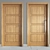 2,042 Polygons FBX Doors 3D model small image 1