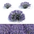Elegant Lavender Trio: 40cm, 50cm, 60cm 3D model small image 1