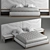 Luxury Foscari Bed by Visionnaire 3D model small image 2